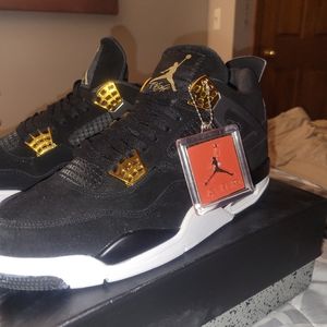 Jordan 4 Retro Royalty Black Gold
